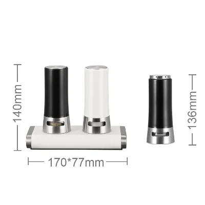 Herb & Spice Tools Decorative Plastic Magnetic Spice Jars Magical Wand Salt and Pepper Shaker Bottle