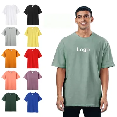 Organic Cotton CE Certified Eco-Friendly T-Shirt Men's T-shirts Plus Size Men's Shirts Customize T-shirts Mens Tshirts
