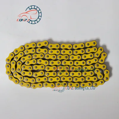 CQHZJ High Quality 428H Motorcycle Chain in Popular Colors Hot Sale Transmission Chains