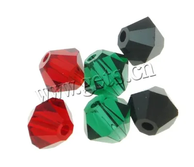 Handmade Bulk 6mm Czech Bicone Crystal Glass Beads for Jewelry Making