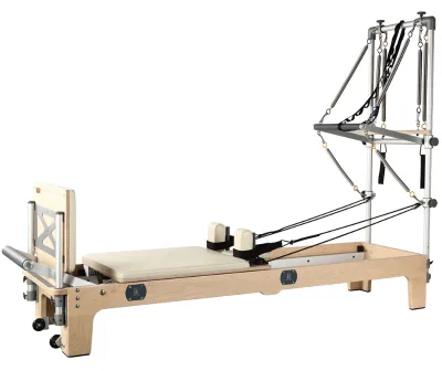 The Best Pro Fitness Exercise Pilates Reformer Yoga Equipment Case Custom Gym Body Customized Logo Half Tower Trapeze Reformer