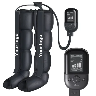 OEM Private Label Advanced Leg Recovery Boots with Sequential Compression with Removable Battery APP