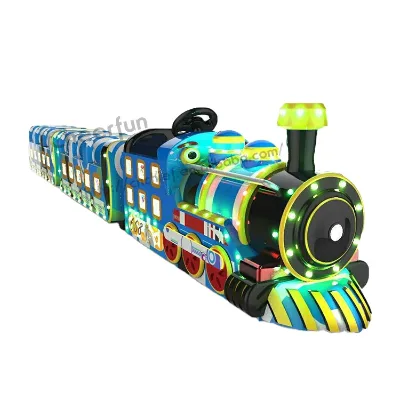 Cheaps Wholesale CE Certificate Kids Amusement Rides Portable Electric Trackless Train