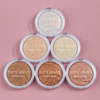 Waterproof Long Lasting Shimmer Highlighting Powder Face Makeup Loose Powder Highlighter