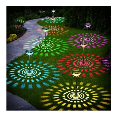 Wholesale Outdoor Waterproof IP55 LED Solar Garden Lamp with Dimmable Ground Plug for Lawn Patio Yard & Path Walkway Decor