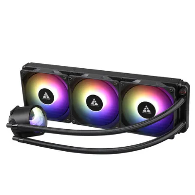 Factory Wholesale Latest 360 CPU Water Cooler Water Fan 360 Liquid Cooling System Water ARGB Fan Computer CPU Cooler