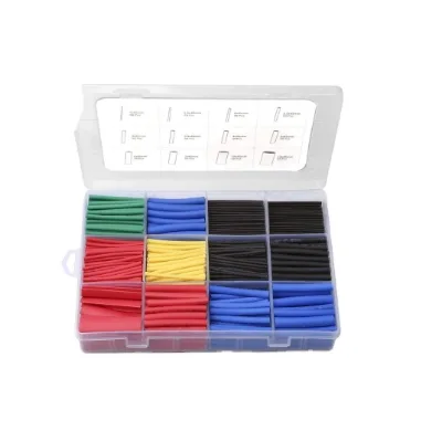 SMARTLINK 560PCS Heat Shrink Tubing 2:1 Drive IC Type UK Origin Electrical Wire Cable Wrap Assortment Electric Insulation Heat