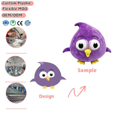 Stuffed Animal Toys Creative Cultural Collectible Artifacts Plushie Custom Design Stuffed Animal Toys