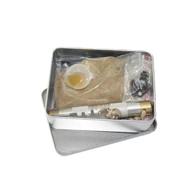 New Style Outdoor Survival Make-fire Fire Piston Kit, Wild Environment Camping Piston Fire Starter With Multifunctional Tool Car