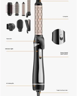 2026 New Multifunctional Automatic Curling Iron Hair Dryer with Overheating protection to Create Different Styles