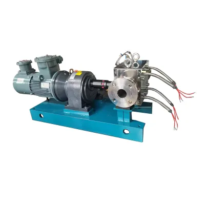 High quality integrated electric heating external gear metering pump Industrial-grade precision flow metering equipment