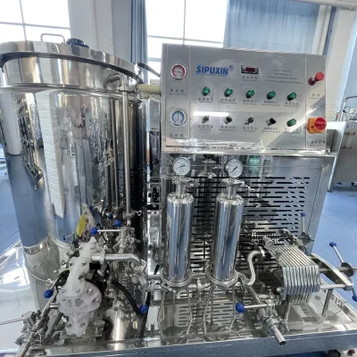 Automatic SUS304 Stainless Steel Perfume Freezer Making Machine Milling Function High Efficiency Chemical Equipment for Food