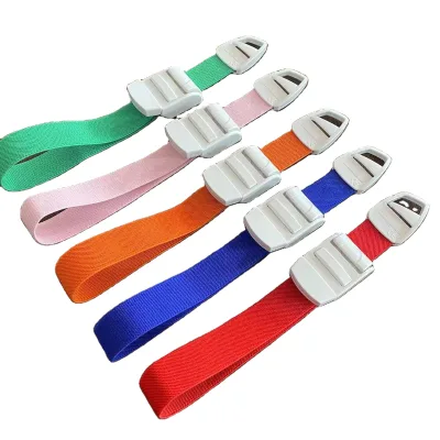 Available Customized Blood Collection Plastic Medical Tourniquet 2.5*45