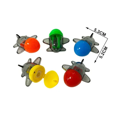 Low Cost Cartoon Cute Mini Sharpener Kawaii Stationery Wholesale Learning Toys for Kids Airplane Shape Pencil Sharpener Bulk