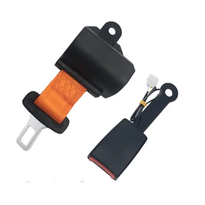 Club Car 2-Point Retractable Safety Belt for Forklift Truck Bus Van-Durable Steel Polyester ABS Sports Design High Quality