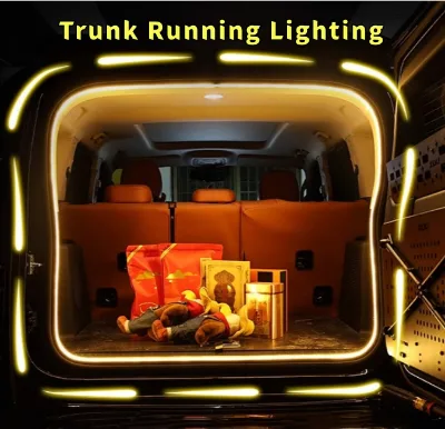 2m High Bright Universal LED Running Atmosphere Light Truck Light Strip Tailgate Light Strip With Automatic