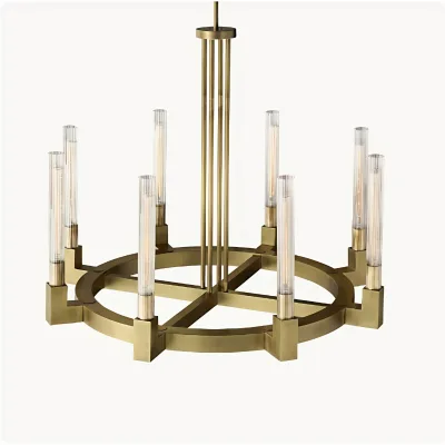 Chandelier Tassel Modern with Steel Leather Nordic Vintage Lamp for High Ceiling Living Room Indoor Room Lighting Pendant Light