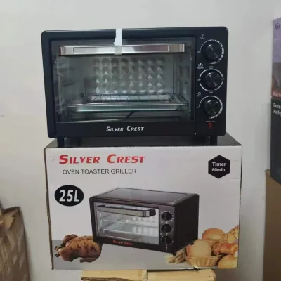 Cross-border Foreign Trade Electrical Appliances Timing Toaster Oven Household Baking Temperature Control 25L Capacity