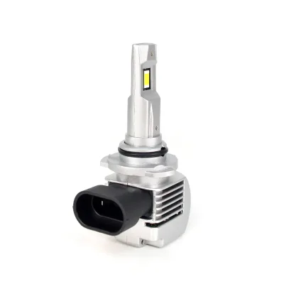 Q16 Series 9005 HB3 Fanless Car LED Fog Lights Plug and Play 100W 12V Auto Headlight with 1:1 Halogen Bulb Size