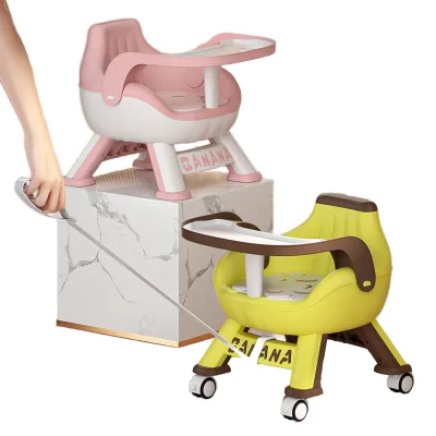 Children's Stool Baby Dining Table and Chair Baby Sofa Chair Home Plastic Cartoon Cloud Back Chair Called Growth Bench