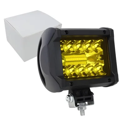 LED Car Lights Three-Eye 20LED External 4-Inch Work Light Off-Road Vehicle Auxiliary Inspection Modification