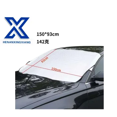 Universal Sunscreen & Snow Protection Car Glass Half Cover with 99% UV/90% IR Rejection Waterproof Glossy Finish