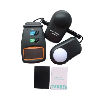 LX1010B Digital Light Meter Luminance Lux Meter Tester UV Radiometer LCD Illuminometer