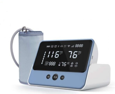 Smart Health Devices Digital TFT Display Arm-Type Electronic Blood Pressure Monitor Key Rehabilitation Equipment