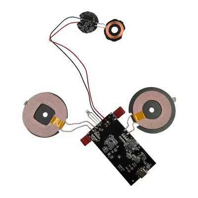 Variable Inductor High-Efficiency Wireless Charging Module for Smartphones Tablets Earbuds