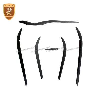 Car Accessories Automobiles Interior Door Center Console Trims for Maserati GranTurismo Gran Cabrio GT GTS GC 2013 6pc
