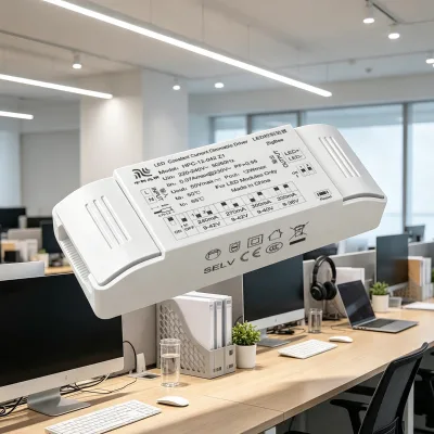 24W-50W Tuya APP Smart Home Lighting LED Light Transformers STL Tuya Zigbee Smart Single Output 24VDC Power Supply Led Driver