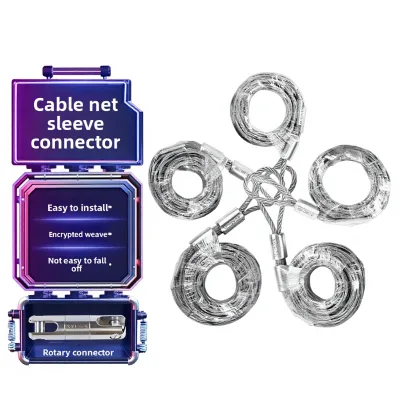 Steel Wire Cable Traction Mesh Sleeve Mid-Conductor Protective Cover Manufacturer-Supplied Anti-Bending Connector Power