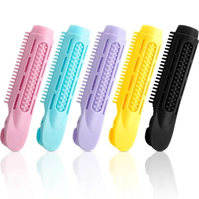 Natural Fluffy Hair Clips Bangs Girl Styling Candy Color Hairpins Hair Accessories Plastic Hair Root Fluffy Clip