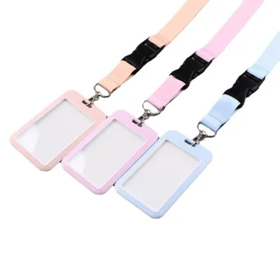 High Quality Custom logo Polyester Digital Printing Durable Washable ID Card Holder Snap Hook Safety Buckle Lobster Lanyard
