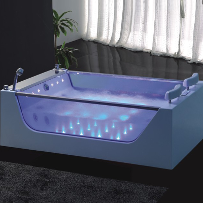 Hot Sale Massage Spa Transparent Bath Tub