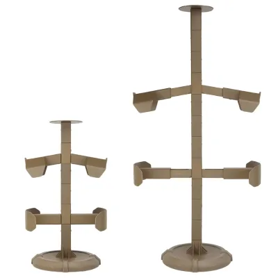 Adjustable Removable Tactical Assembly Helmet Vest Display Rack High Pressure Nylon Waist Support Hanger