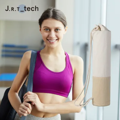 Wholesale High Quality Eco-Friendly Cotton Custom Logo Lightweight Yoga Bag Yoga Accessories Yoga Gym Bags