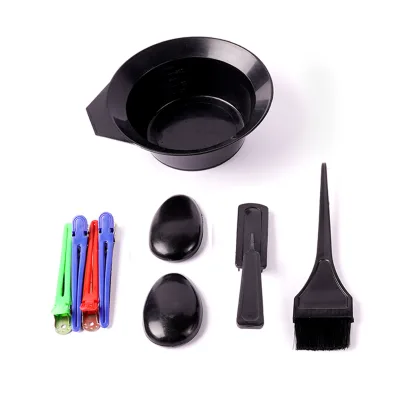 Wholesale Salon Hair Coloring Tint Dye Comb Cape Bowl with Brush Application Tools Set