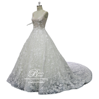 Beautiful Lace Wedding Dress Robe De Mariage Beauty Bridal Wedding Dress Bridal Gown