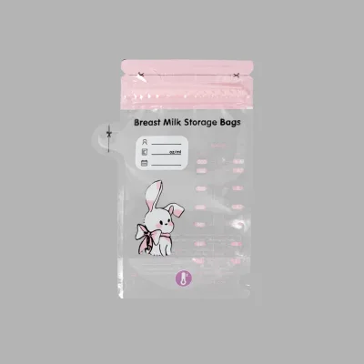 Ultimate Convenience 150ml Self Standing Zip Top Milk Storage Bag for Nighttime Pumping