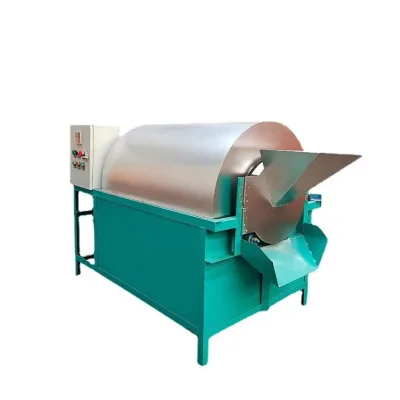 Widely Used in South Africa Peanut Roasting Machine Multifunction Roasted Peanuts Rotary Drum Dryer