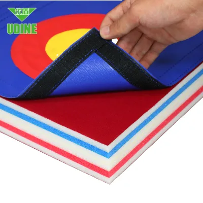 High Quality 10x10 Mini MMA Wrestling Mats PVC Material Grappling Taekwondo Comfortable Training Mat Customizable for Martial