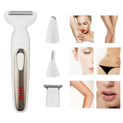 All in One Lady Shaver Face Bikini Leg Underarm Smooth Gentle Silky Powerful Performance Fast Charging Complete Groomer