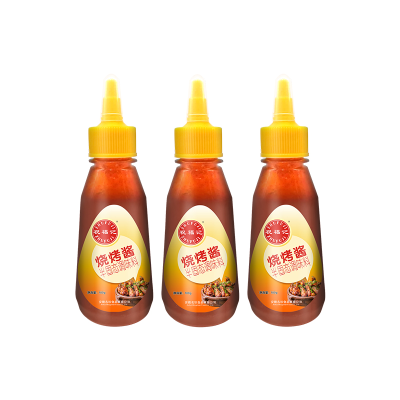 Factory Wholesale Delicious Chinese BBQ Sauce Squeeze Bottle Seasoning BBQ Sauce Barbecue Sauce
