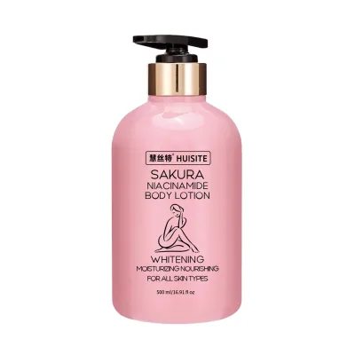 Natural Organic Sakura Vitamin C Non-Greasy Body Lotion Hydrating Moisturizing Body Lotion