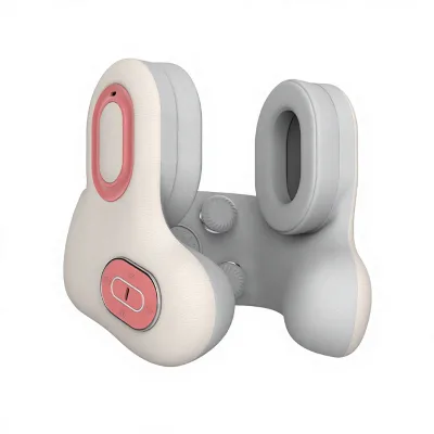 Music Noise Cancellation ANC Active Noise Reduction + Infrared Physiotherapy + Vibration Massage Neck Pillow (Bilingual
