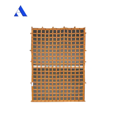 Standard Shipping Container Webbing Cargo Lashing Net with Hook