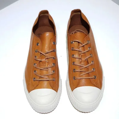 Men's Low-MOQ Customized Trendy Style Low Top Genuine Leather Upper Casual Shoes Unisex