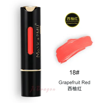 Easy Pigmented Permanent Makeup Pigment Optimized Formula Tattoo Ink for Lip Blush Machine