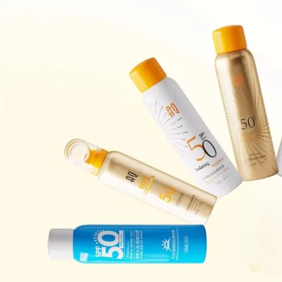 OEM Private Label Light Organic Face Protection Daily Moisturizer Sunscreen Spray for Face Body
